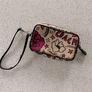 Coach “poppy” wristlet